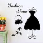 Romwe Party Dress Wall Decal