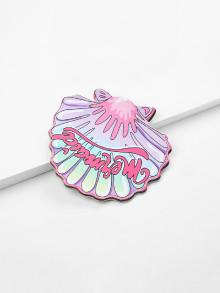 Romwe Scallop Shaped Design Purse