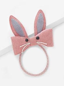 Romwe Rabbit Charm Hair Tie