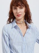 Romwe Gold Letter Design Wide Choker