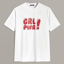 Romwe Guys Letter Print Short Sleeve Top