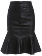 Romwe Mermaid Zipper Skirt