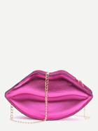 Romwe Lips Shape Chain Shoulder Bag
