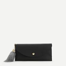 Romwe Tassel Detail Envelope Purse