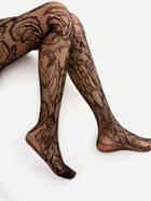Romwe Abstract Pattern Sexy Tights
