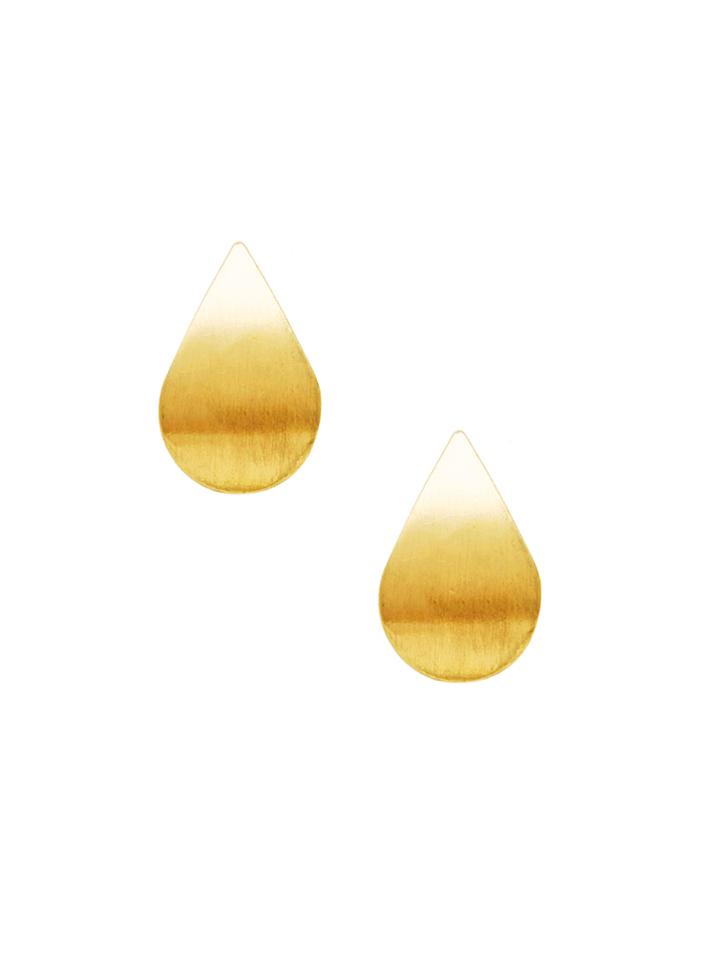 Romwe Water Drop Shaped Stud Earrings