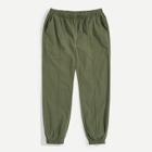 Romwe Guys Pocket Patch Solid Tapered Pants