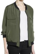 Romwe Both-sides-wear Army Green Jacket