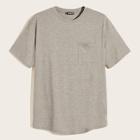 Romwe Guys Solid Pocket Patched Tee