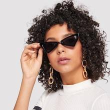 Romwe Triangle Design Sunglasses