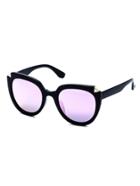 Romwe Purple Lens Classic Sunglasses