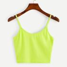 Romwe Slim Fitted Cami Top