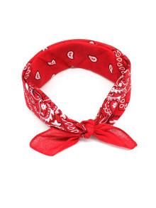 Romwe Paisley Print Headband