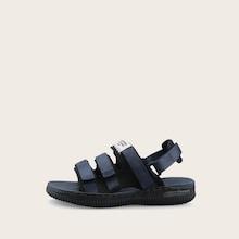 Romwe Guys Hook-and-loop Straps Design Sandals