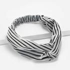 Romwe Striped Pattern Twist Headband