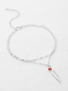 Romwe Feather Charm Chain Bracelet/anklet