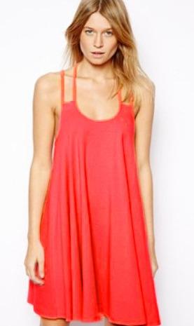 Romwe Spaghetti Strap Backless Dress