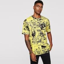 Romwe Guys Comic Print Tee