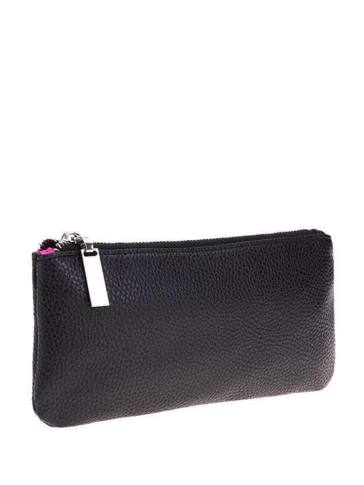 Romwe Makeup Pu Clutch Bag