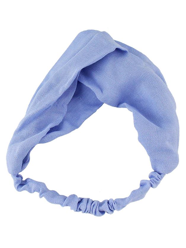 Romwe Blue New Coming Elastic Hair Band