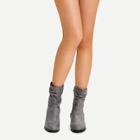 Romwe Ruched Detail Side Zipper Boots