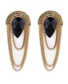 Romwe Round Tassel Earring