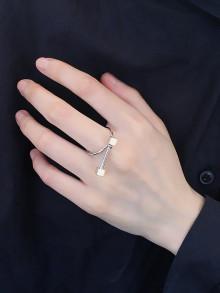 Romwe Bar Design Ring Cuff