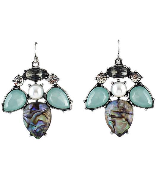 Romwe Beaded Bee Earring