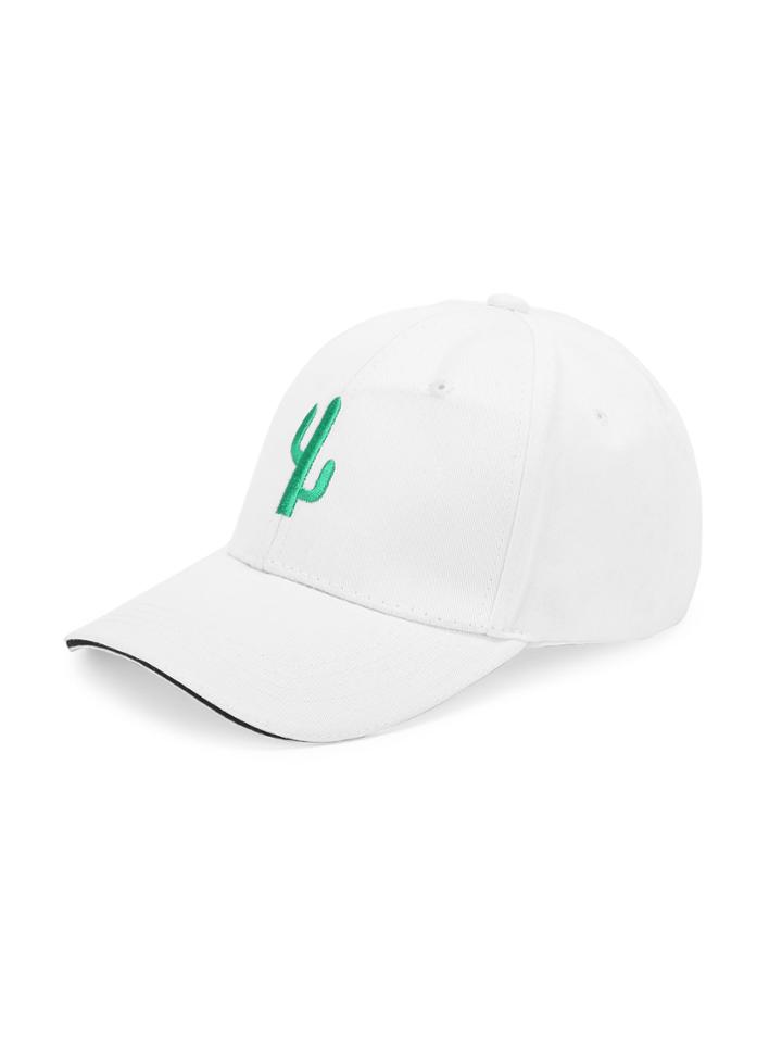 Romwe Cactus Embroidery Baseball Hat