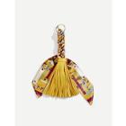 Romwe Tassel Detail Bag Accessory With Scarf