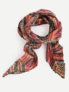 Romwe Tribal Print Fold Scarf