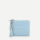 Romwe Tassel Trim Detail Card Pouch