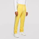 Romwe Guys Checked Tape Side Jogger Pants