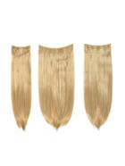 Romwe Honey Blonde Clip In Straight Hair Extension 3pcs