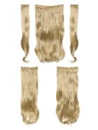 Romwe Golden Blonde Clip In Soft Wave Hair Extension 5pcs