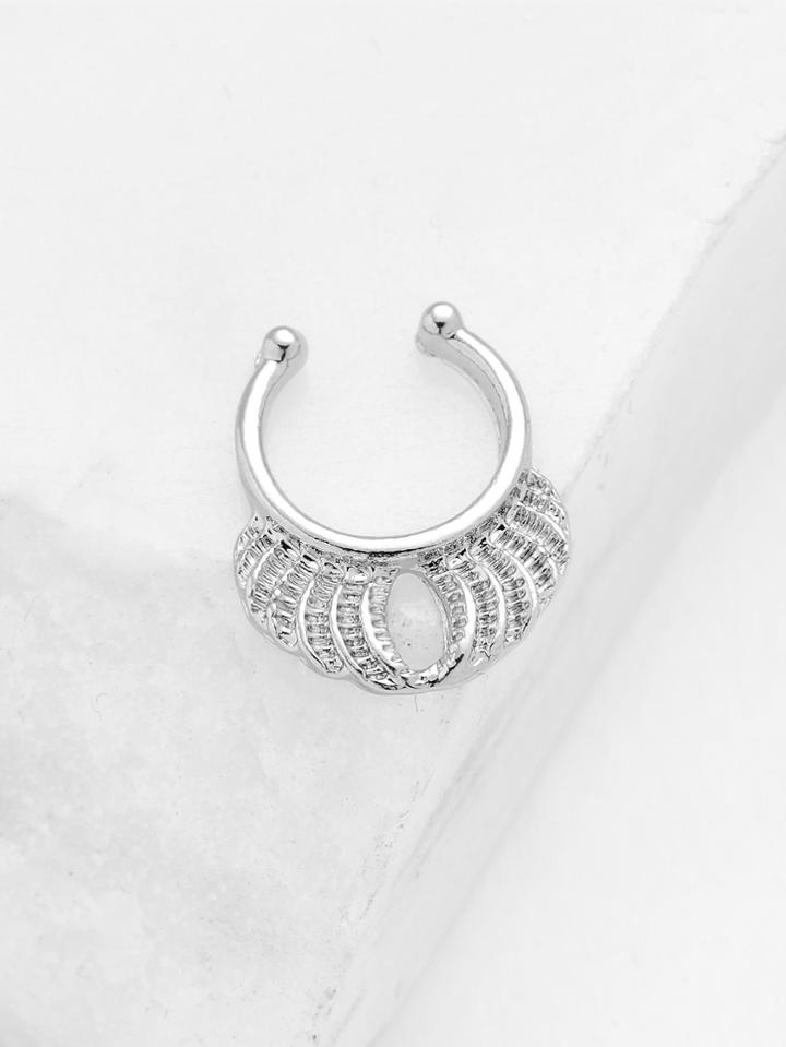Romwe Crown Design Nose Ring