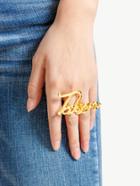 Romwe Letter Love Design Ring