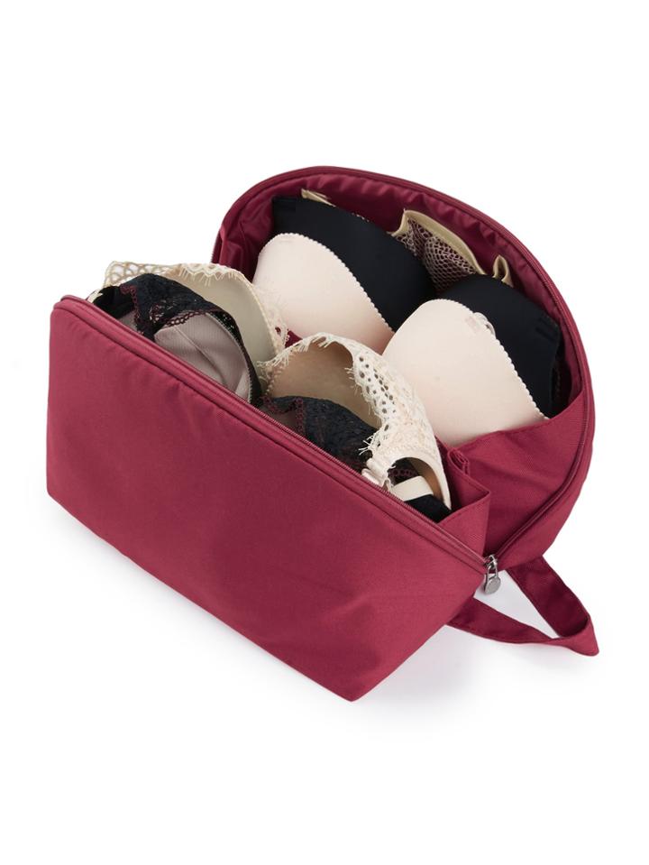 Romwe Bear Print Storage Pouch