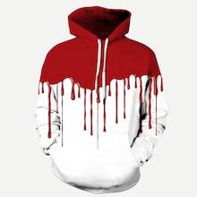 Romwe Men Colorblock Hooded Sweatshirt