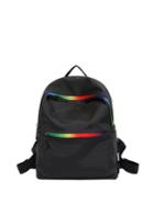 Romwe Zipper Front Backpack With Pocket