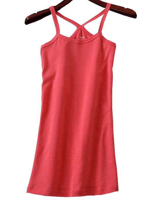 Romwe Spaghetti Strap Melon Cami Top