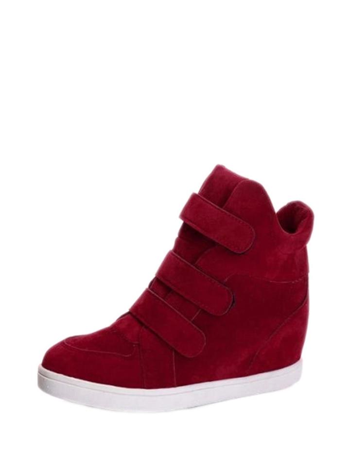 Romwe High Top Velcro Wedge Sneakers