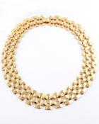 Romwe Fashion Gold Multilayer Necklace