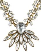 Romwe Costume Jewelry White Lucky Stone Necklace