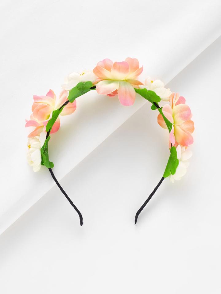 Romwe Flower Design Headband