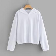 Romwe Plus Letter And Striped Print Back Hoodie