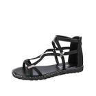 Romwe Cage Flat Sandals