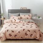 Romwe Lip & Letter Print Sheet Set