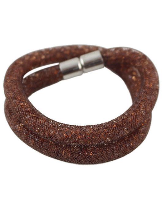 Romwe Goffee Mesh Two Laps Bracelet