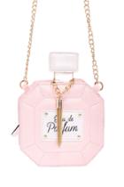 Romwe Romwe Perfume Shaped Mini Pink Bag